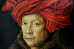 Copy of Yan Van Eyck's painting