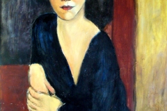 Copy of Amadeo Modigliani's painting