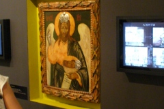 John the Baptist, wood, icon, My University degree work